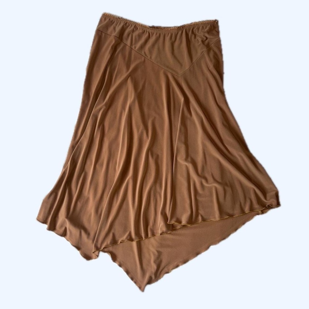 True vintage, asymmetrical skirt.
